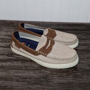 Cole Haan Men's Canvas Tan Brown Comfort Loafer Size 9M